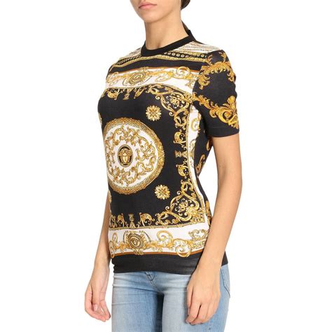 versace womens tops cheap|versace t shirts women sale.